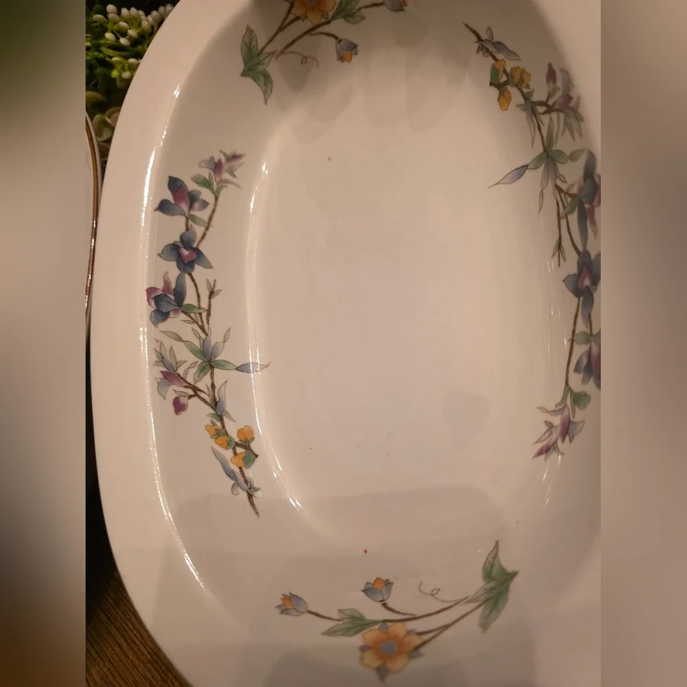 Woodhall Stoneware 10" Oval Serving Bowl- Set Of 2. - Picture 3 of 6